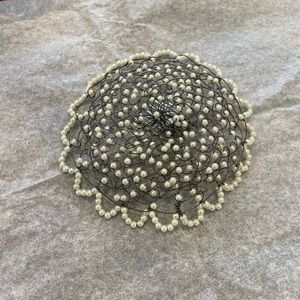 Vintage beaded Kippah head covering